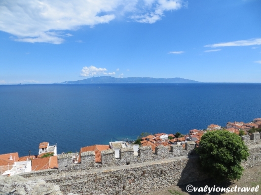 Priveliștea din turnul Castelului bizantin